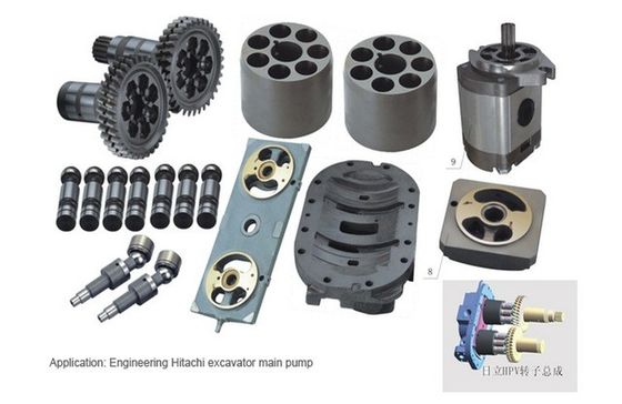 Mua Bộ phận van thủy lực Bộ phận động cơ thủy lực Hitachi / Bộ phận động cơ bơm thủy lực Hpv091 sản xuất trực tuyến